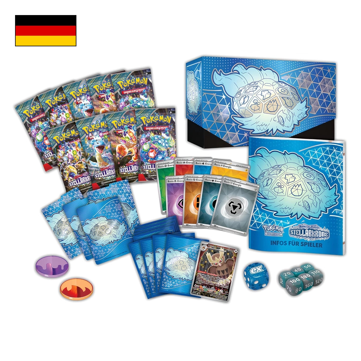 Pokémon: Stellarkrone Top Trainer Box - Deutsch