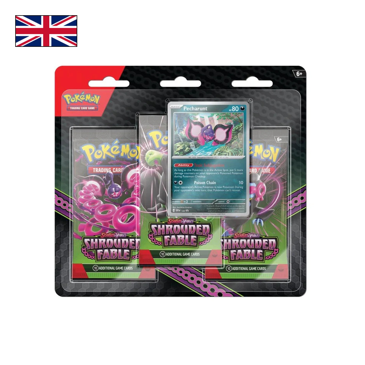 Pokémon: Shrouded Fable 3-Pack Blister