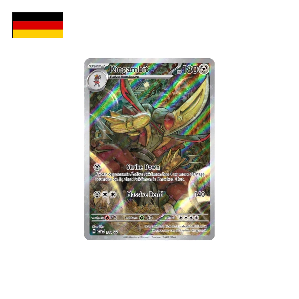 Pokémon: Nebel der Sagen Illustrations-Kollektion Kingambit
