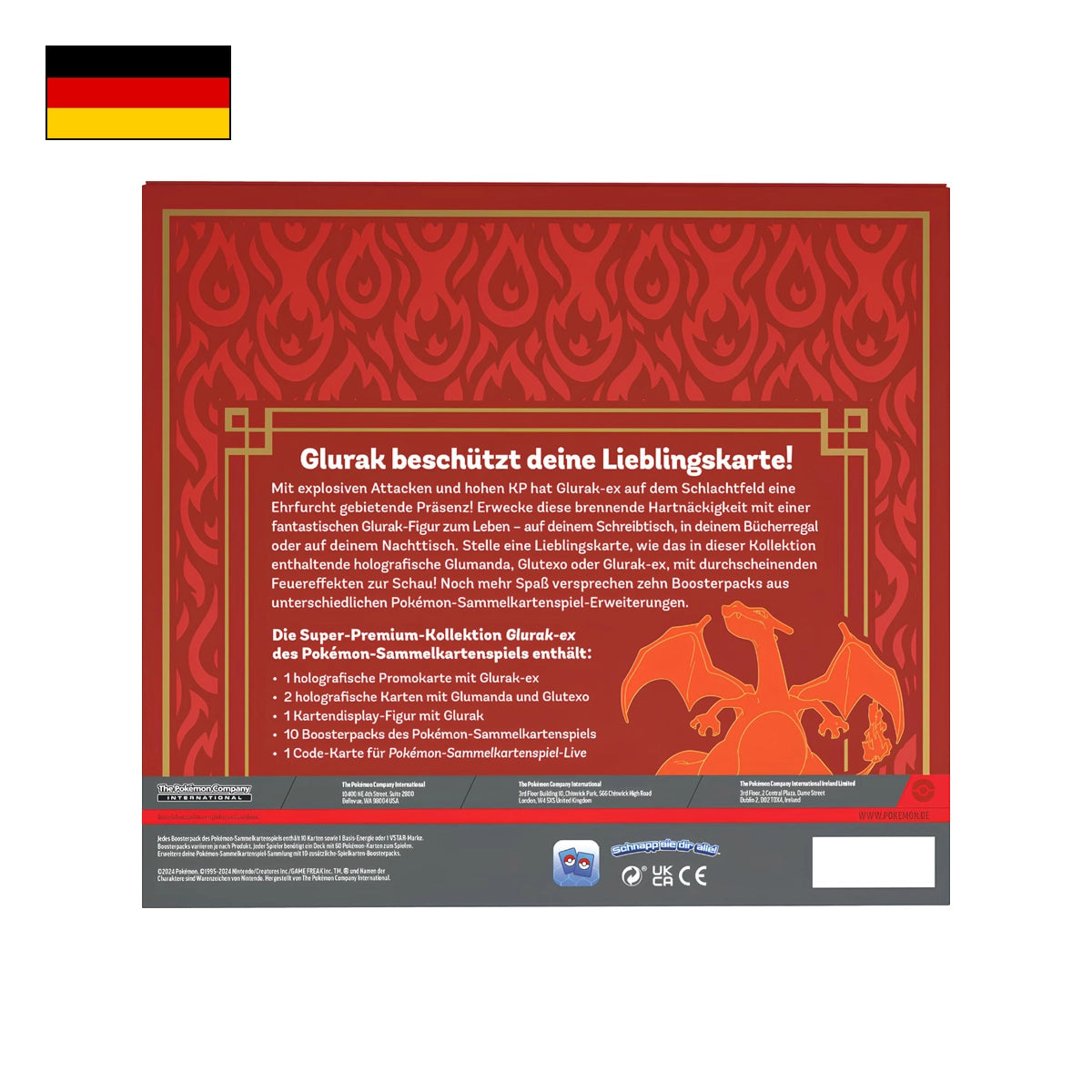 Pokémon: Glurak ex Super Premium Kollektion - Deutsch