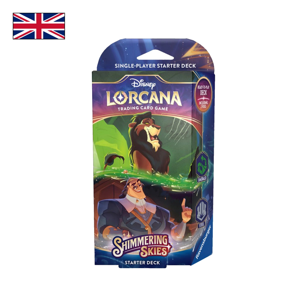Disney Lorcana - Shimmering Skies Starter Sets Emerald Steel