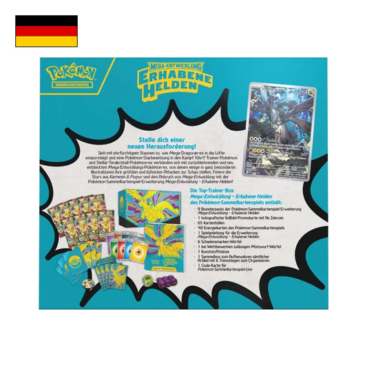 Pokémon: Erhabene Helden Top Trainer Box - Deutsch