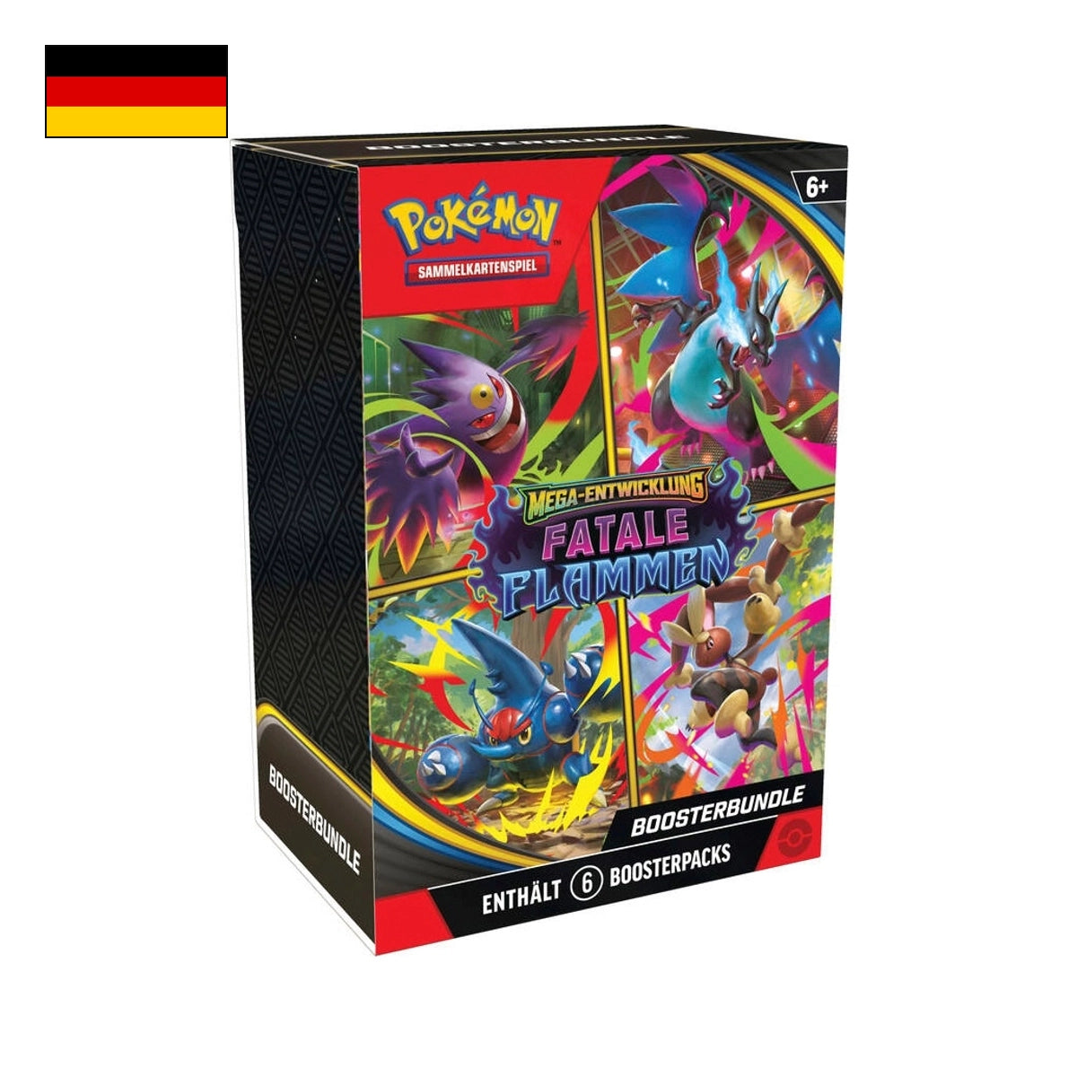 Pokémon: Fatale Flammen Booster Bundle - Deutsch