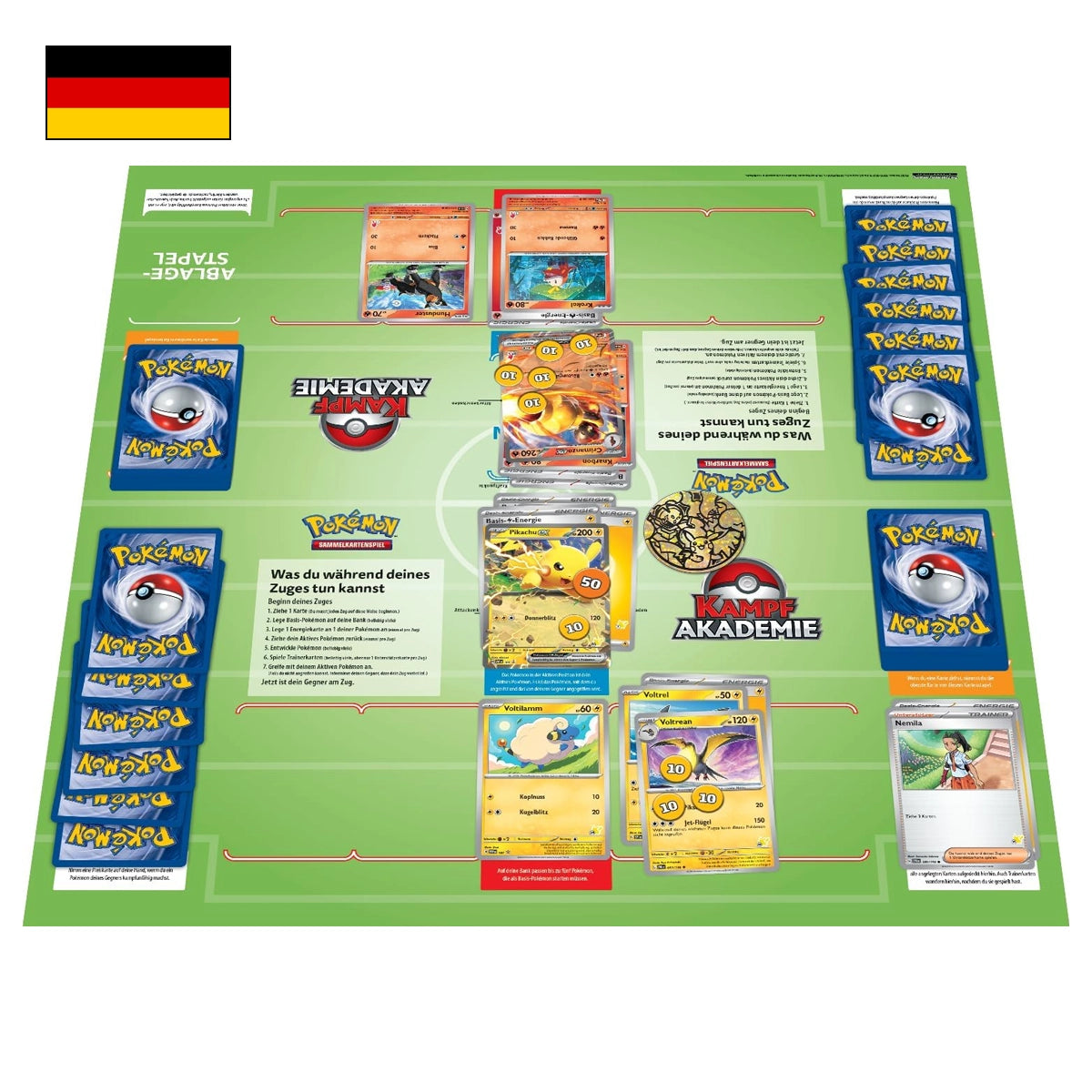 Pokémon: Kampfakademie 2024 Spielfläche