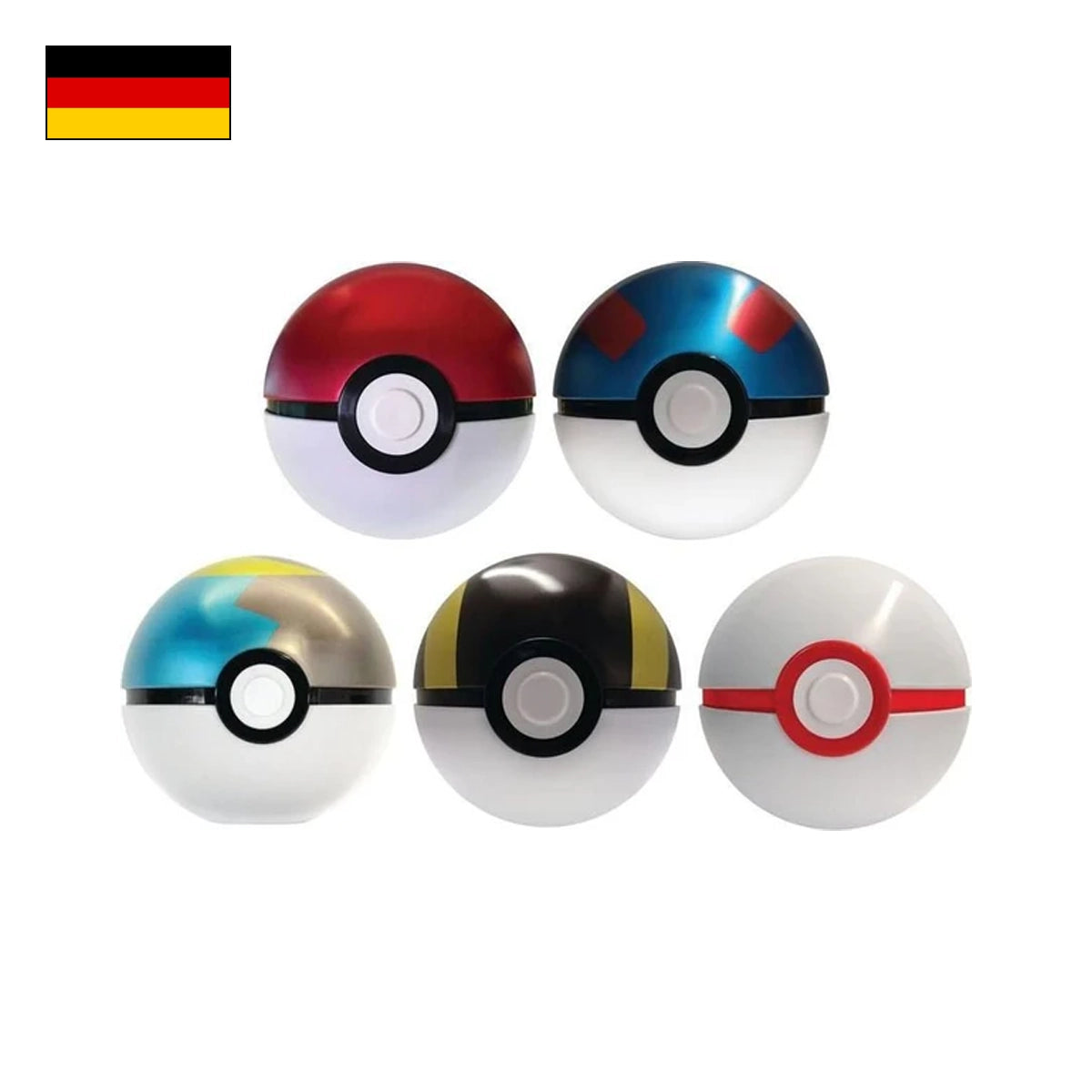 Pokémon: Pokeball Cards Tin Box Herbst 2024 - Deutsch