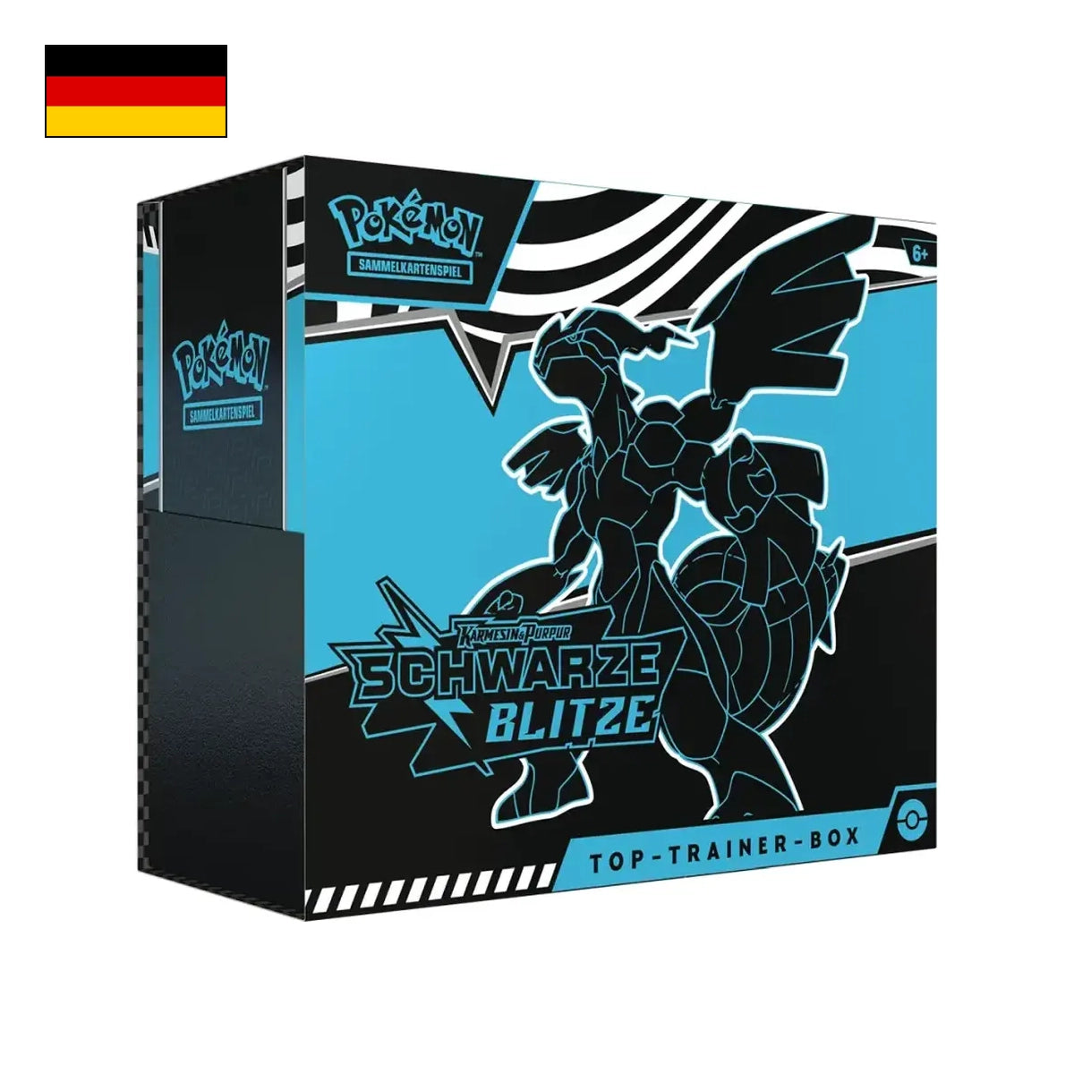 Pokémon: Schwarze Blitze Top Trainer Box - Deutsch