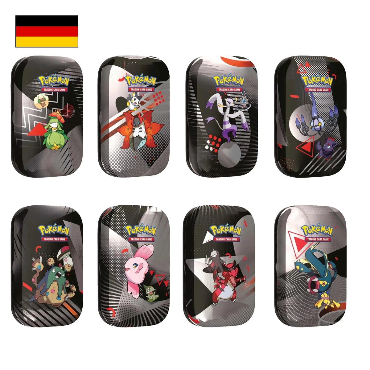 Pokémon: Schwarze Blitze Weiße Flammen Mini Tins - Deutsch