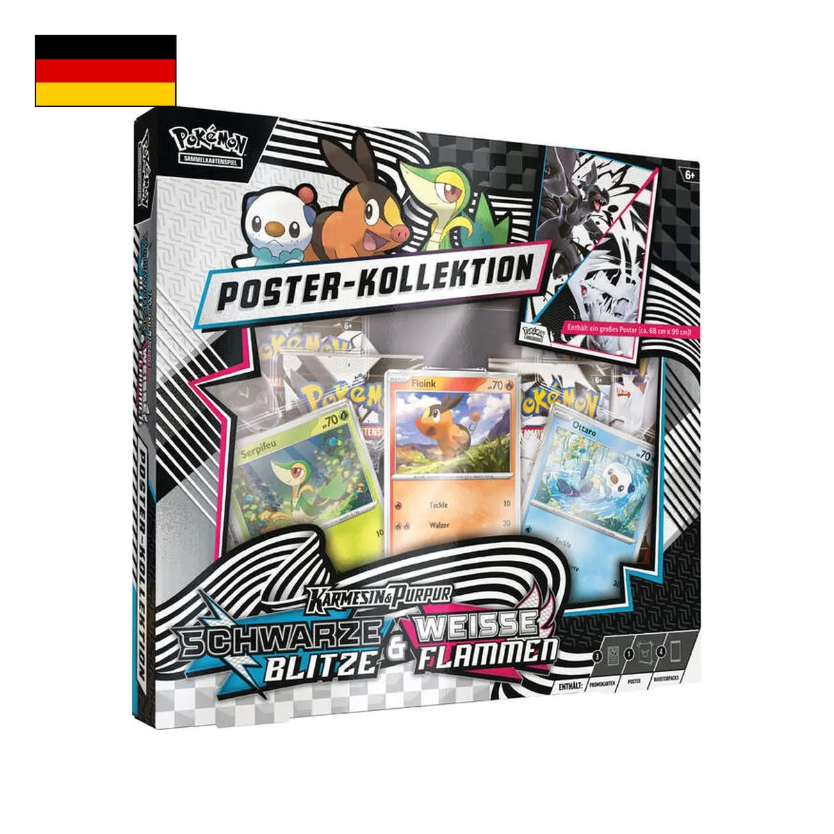 Pokémon: Schwarze Blitze & Weiße Flammen Poster Kollektion - Deutsch