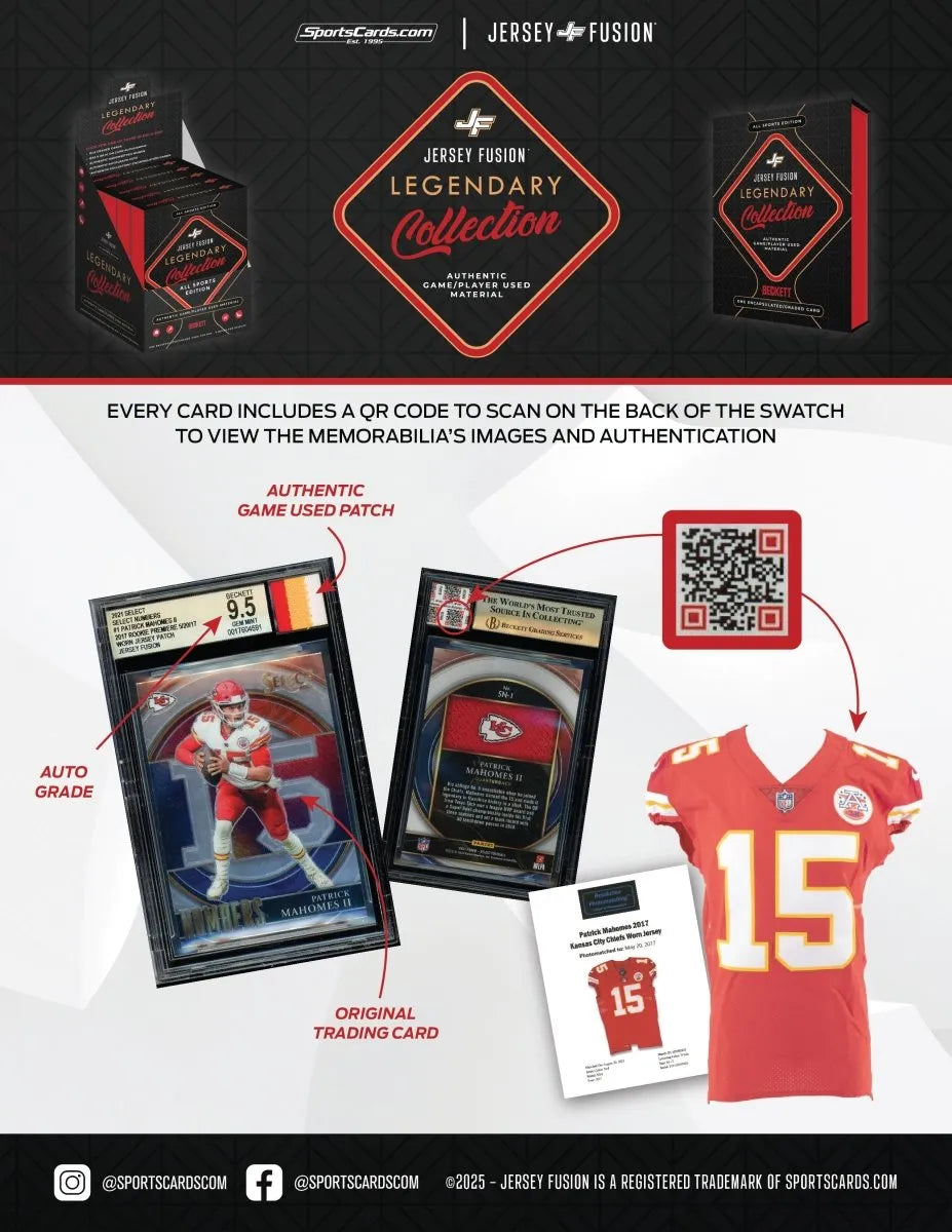Jersey Fusion - All Sports Legendary Collection