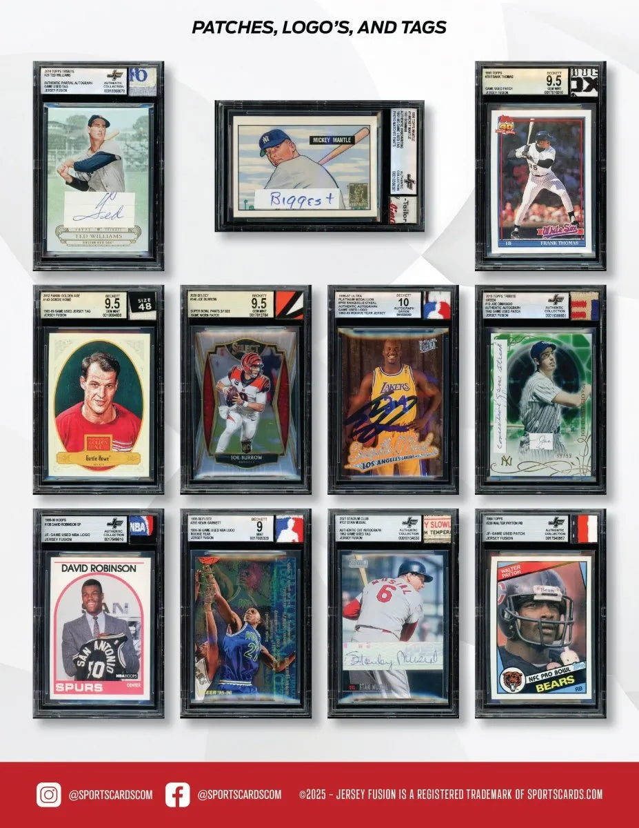 Jersey Fusion - All Sports Legendary Collection