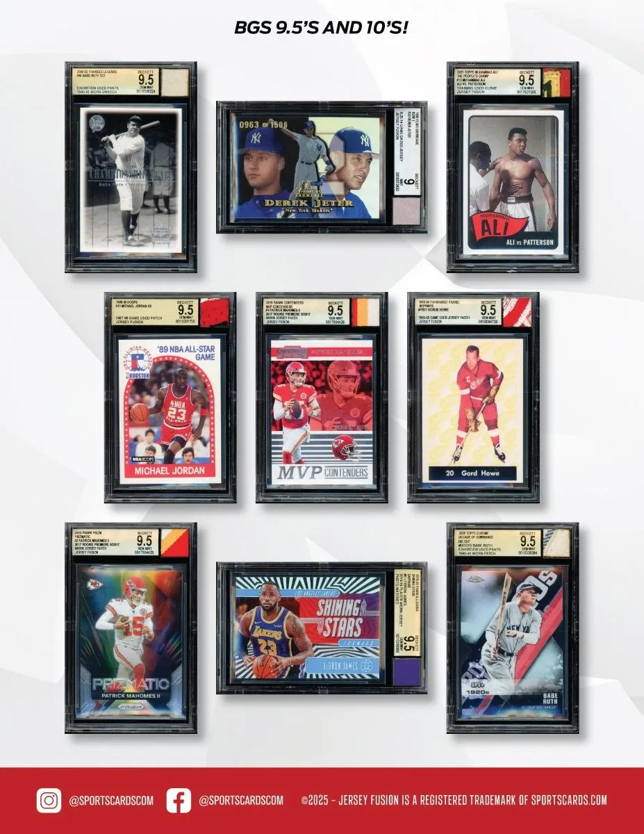 Jersey Fusion - All Sports Legendary Collection