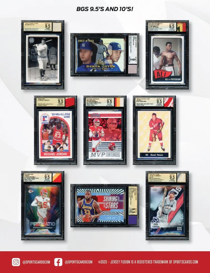 Jersey Fusion - All Sports Legendary Collection