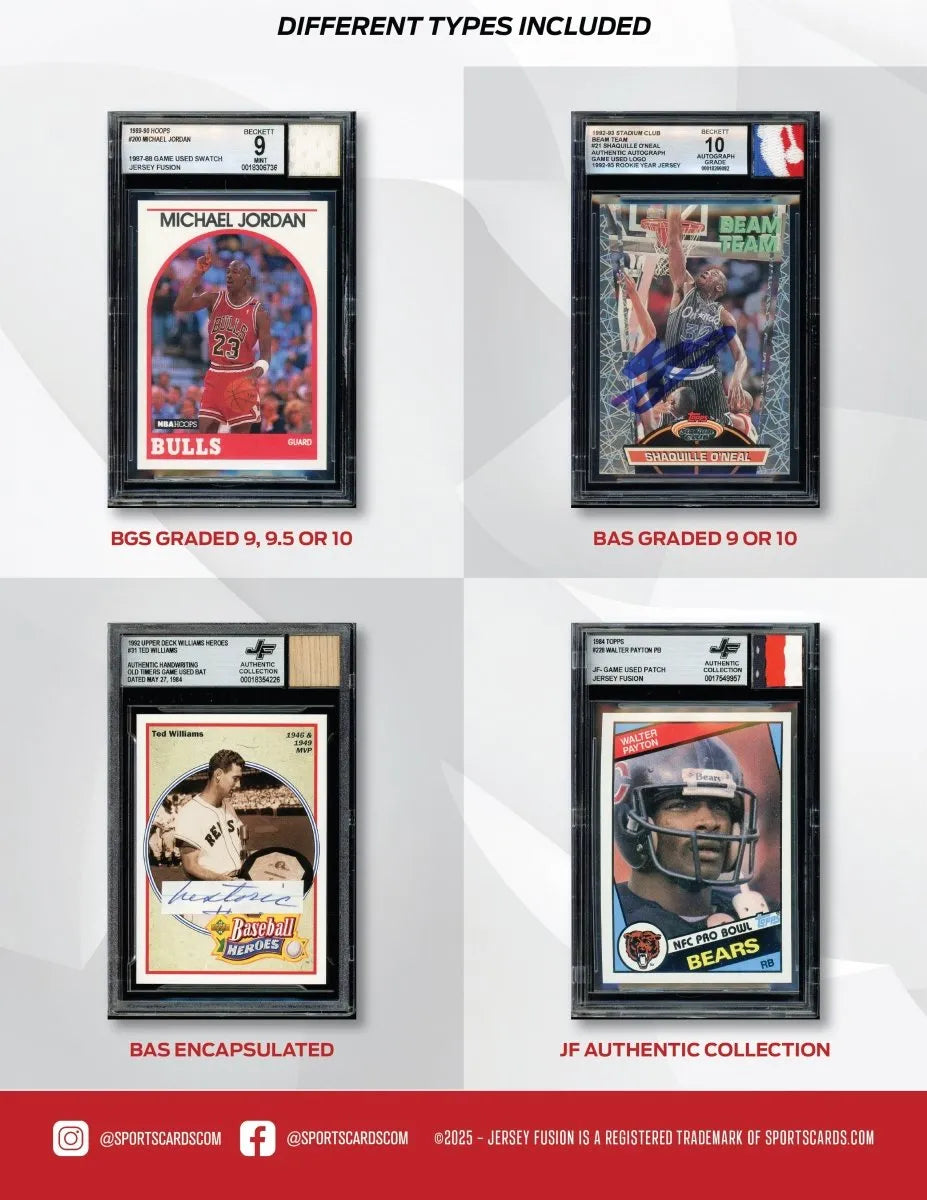 Jersey Fusion - All Sports Legendary Collection