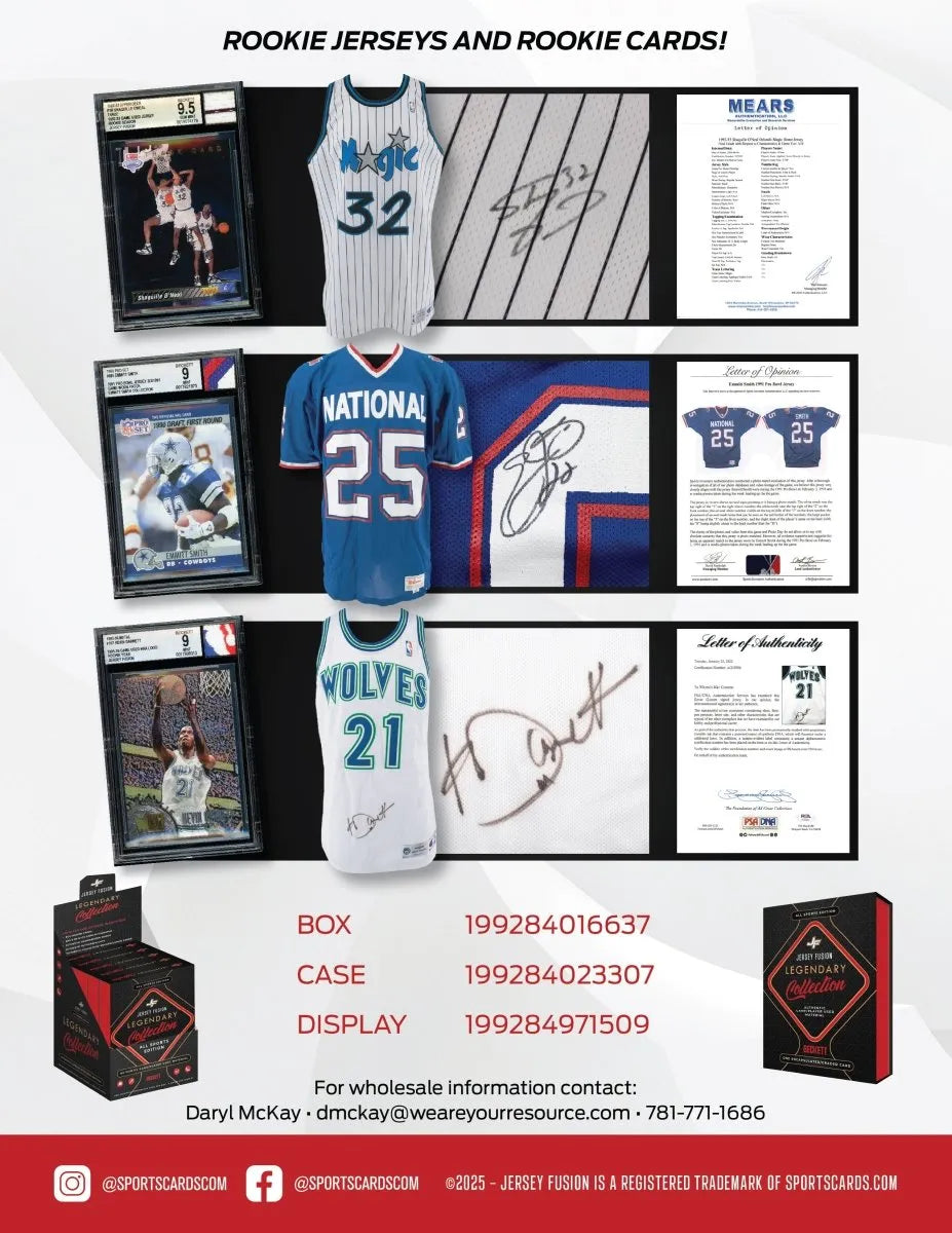 Jersey Fusion - All Sports Legendary Collection
