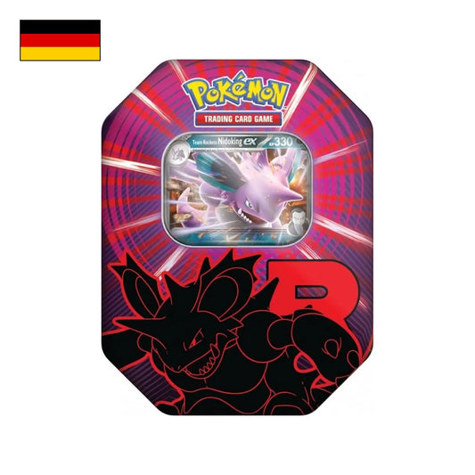 Pokémon: Team Rockets Nidoking EX Tin Box - Deutsch