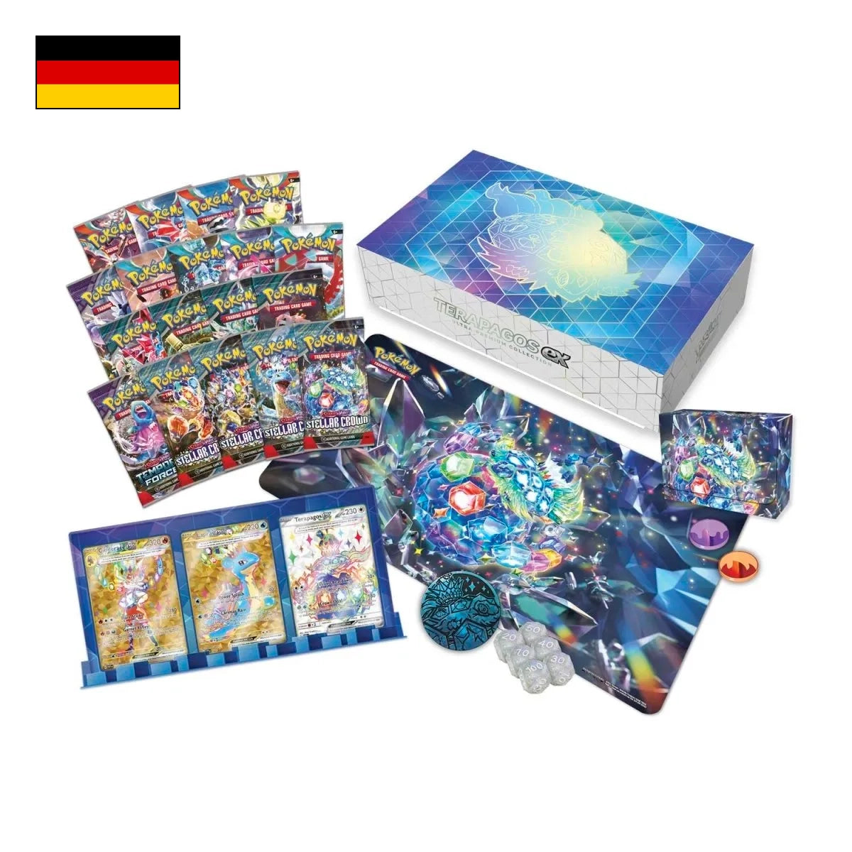 Pokémon: Terapagus EX UPC - Deutsch
