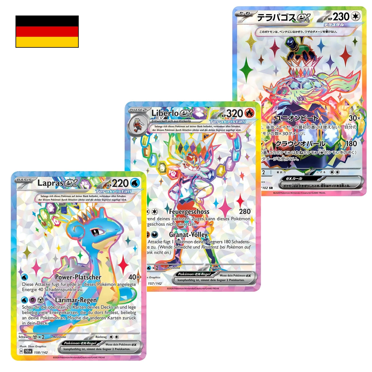 Pokémon: Terapagus EX UPC - Deutsch