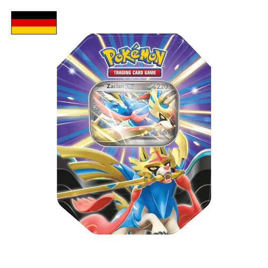 Pokémon: Zacian EX Tin Box - Deutsch