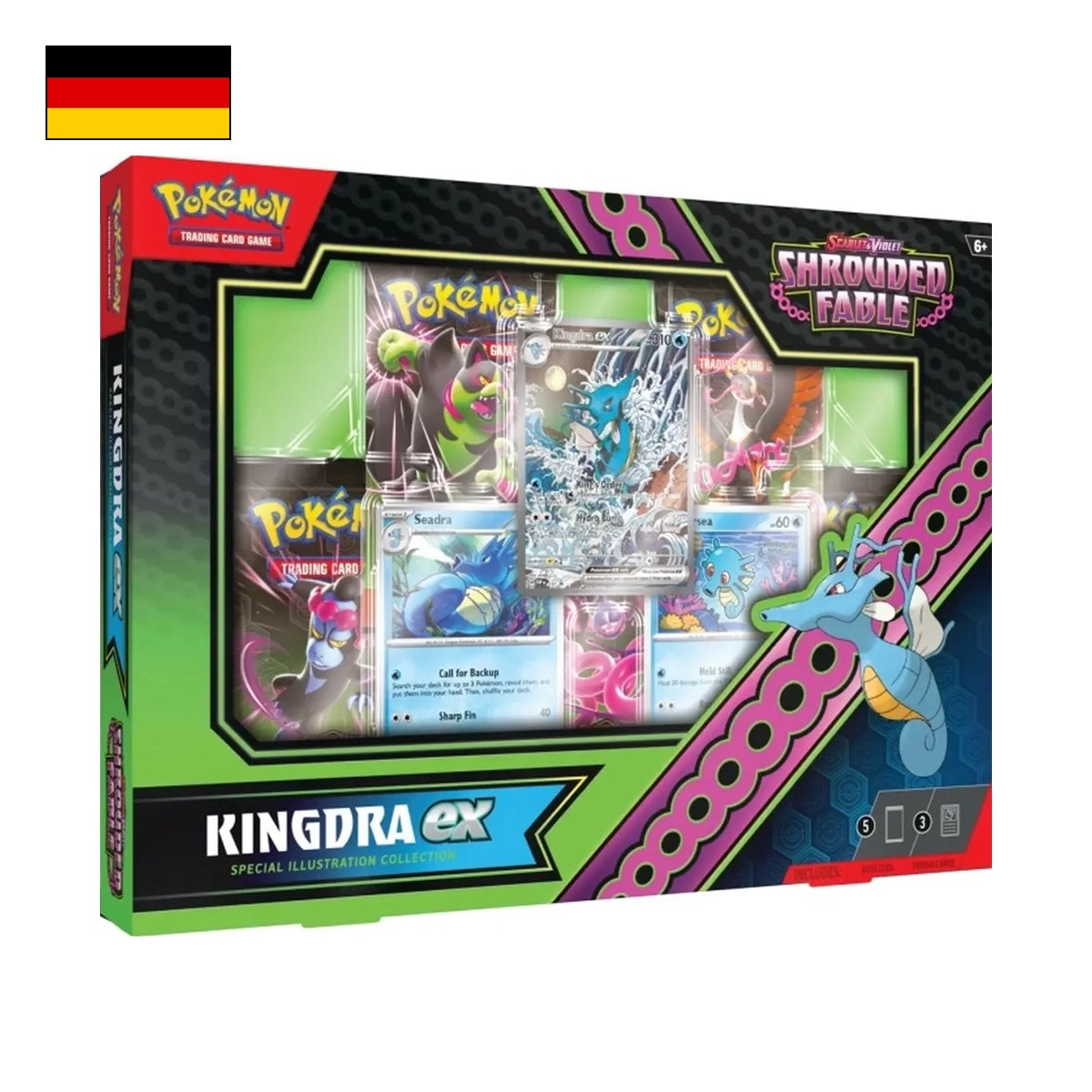 Pokémon: Nebel der Sagen Spezial-Illustrations-Kollektion Kingdra Ex