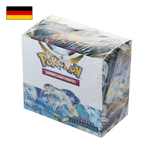 Pokémon: Silberne Sturmwinde Display - Deutsch