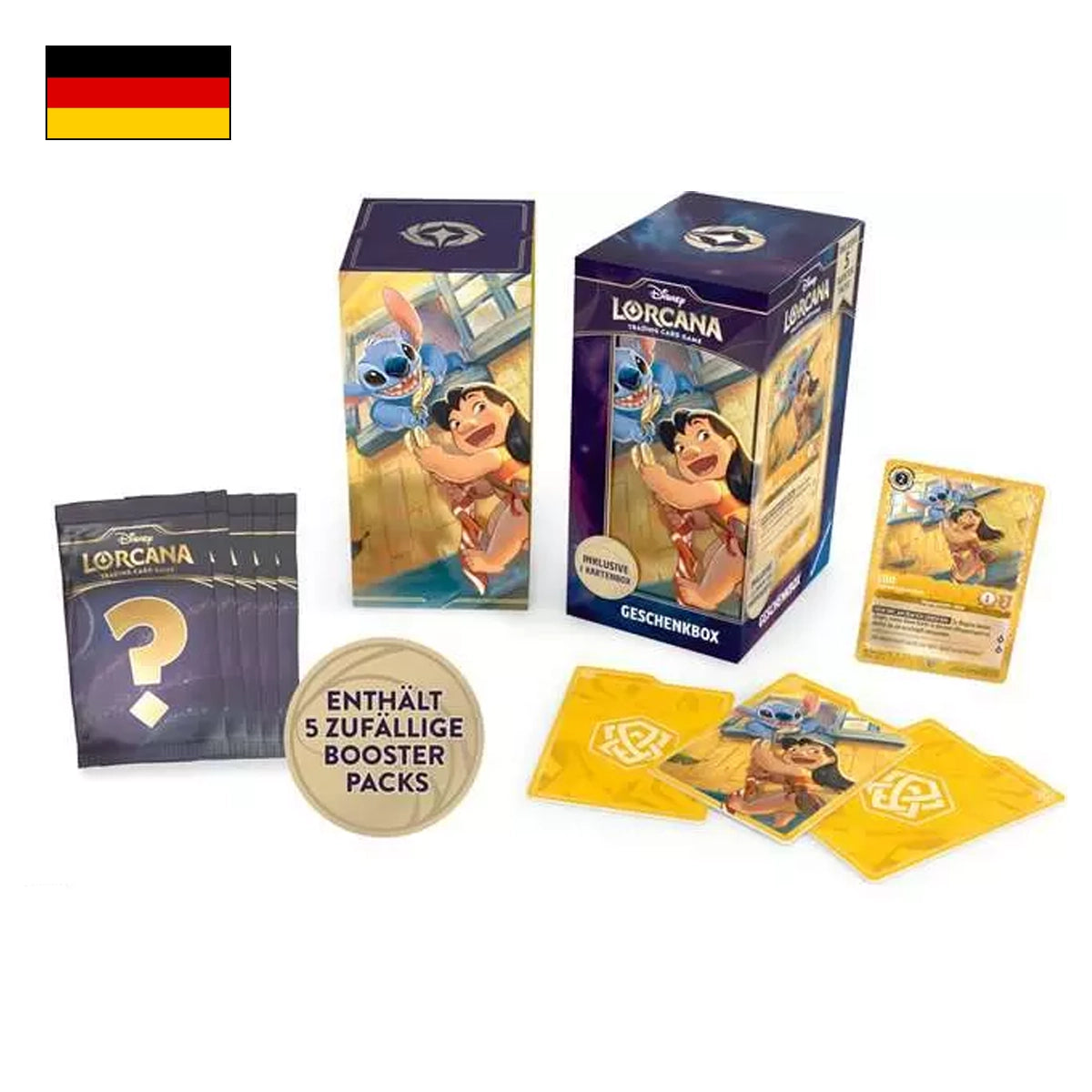 Disney Lorcana: Archazias Insel, Lilo Geschenkbox - Deutsch