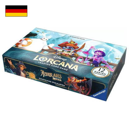 Disney Lorcana: Azurblaues Meer Display - Deutsch