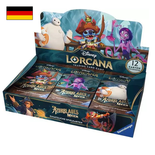Disney Lorcana: Azurblaues Meer Display - Deutsch