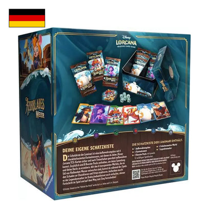 Disney Lorcana: Azurblaues Meer Schatzkiste der Luminari - Deutsch