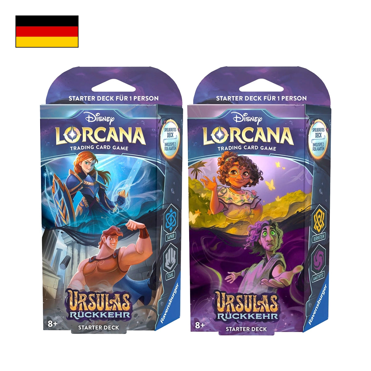 Disney Lorcana: Ursulas Rückkehr Starter Decks