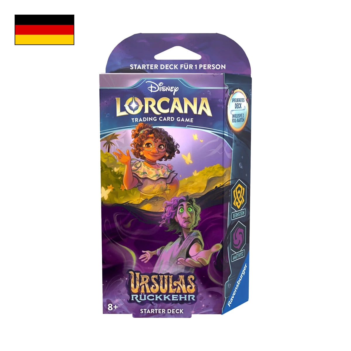 Disney Lorcana: Ursulas Rückkehr Starter Deck Bernstein Amethyst