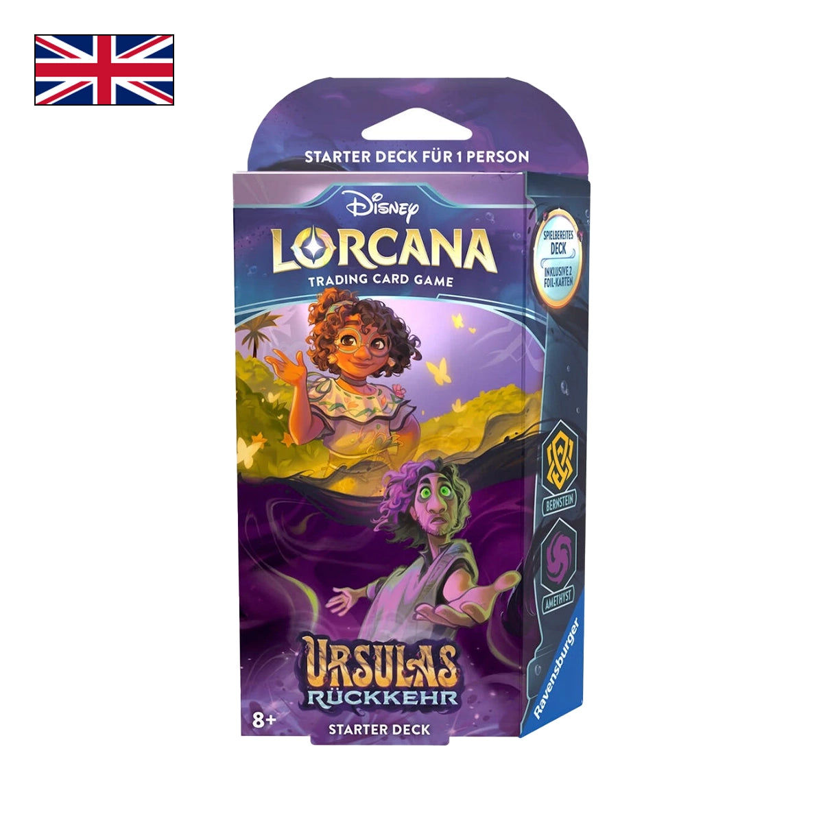 Disney Lorcana: Ursula's Return Starter Deck Amber Amethyst