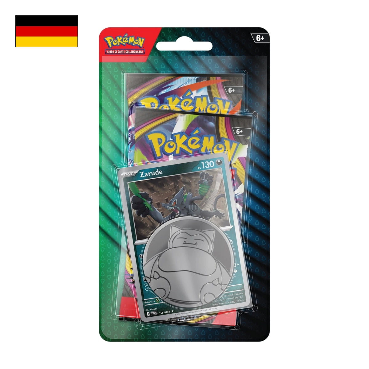 Pokémon: 2-Pack-Booster-Blister Zarude