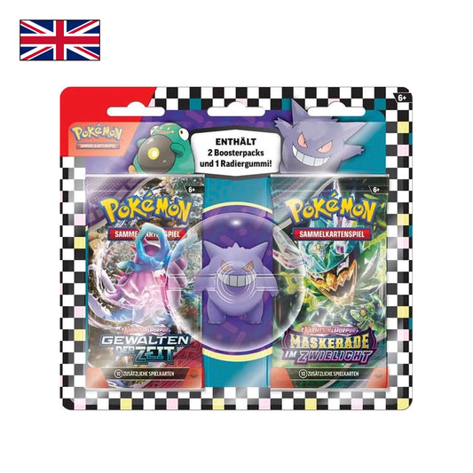 Pokémon: Back to School Eraser Blister - Englisch