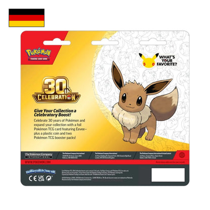 Pokémon: 30 Jahre 2-Pack Blister - Deutsch