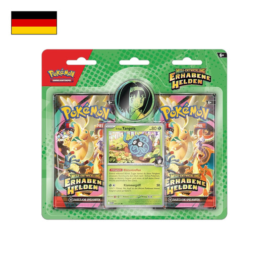 Pokémon: Erhabene Helden 2 Pack Blister - Deutsch