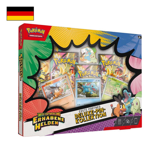 Pokémon: Erhabene Helden Deluxe Pin Kollektion - Deutsch