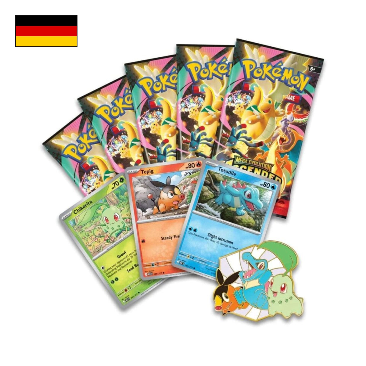 Pokémon: Erhabene Helden Deluxe Pin Kollektion - Deutsch