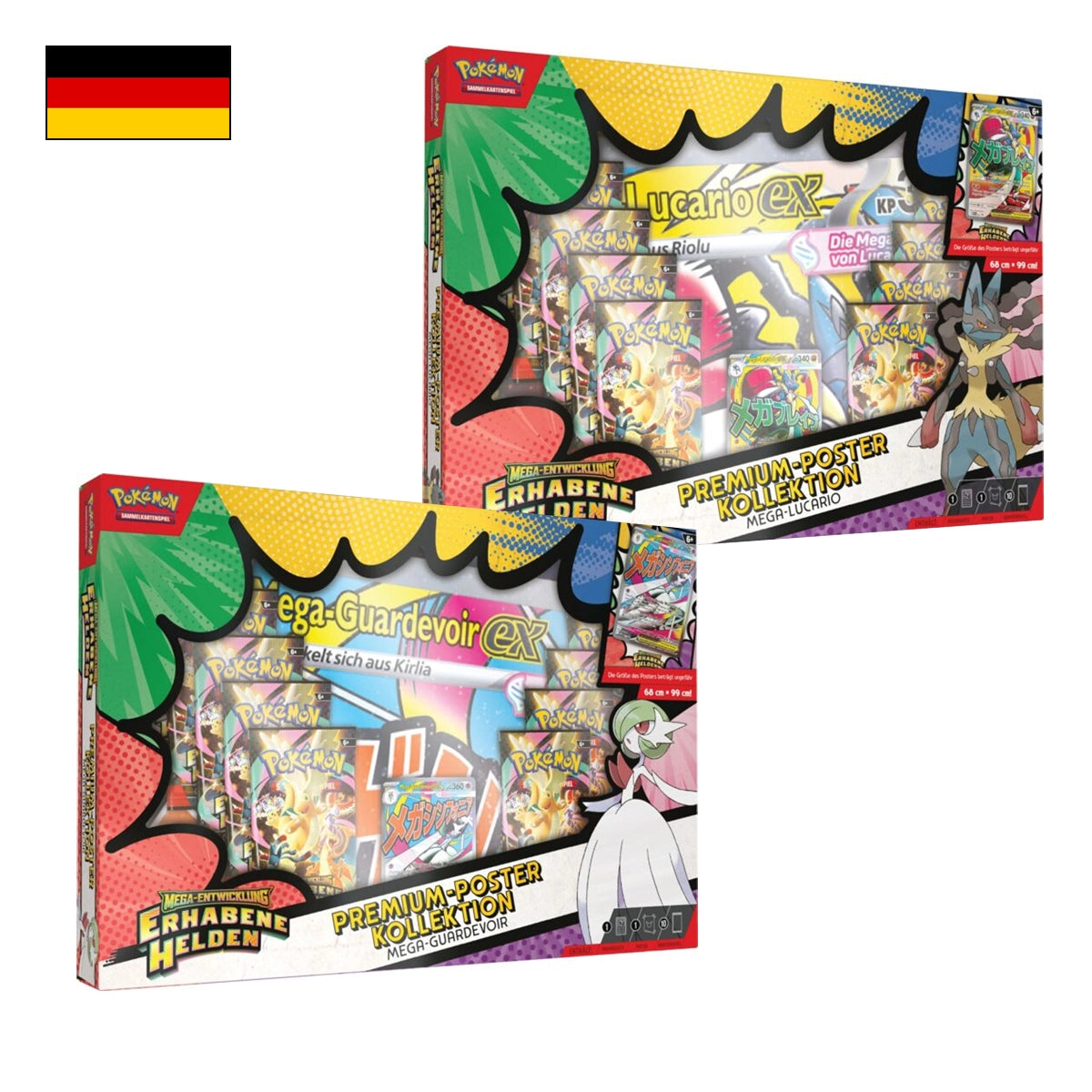 Pokémon: Erhabene Helden Premium Poster Kollektion - Deutsch