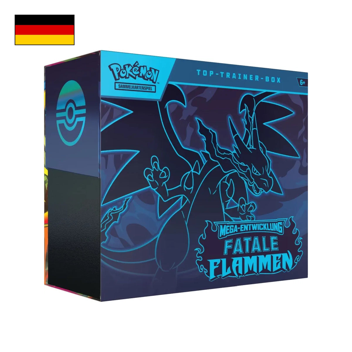 Pokémon: Fatale Flammen Top Trainer Box - Deutsch