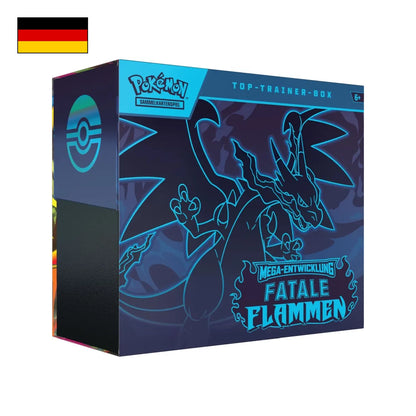 Pokémon: Fatale Flammen Top Trainer Box - Deutsch