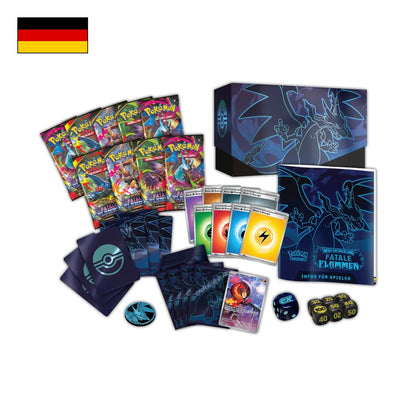 Pokémon: Fatale Flammen Top Trainer Box - Deutsch