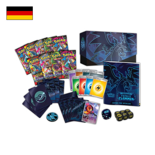 Pokémon: Fatale Flammen Top Trainer Box - Deutsch