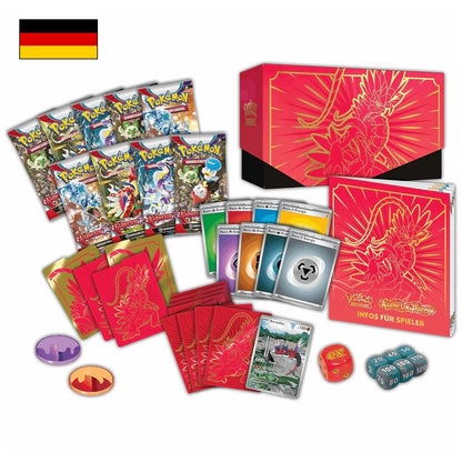 Pokémon: Karmesin und Purpur Top Trainer Box - Deutsch
