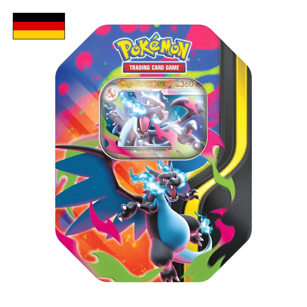 Pokémon: Mega-Glurak X & Y Tin - Deutsch