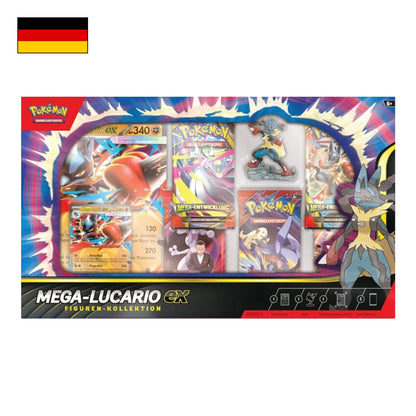 Pokémon: Mega Lucario EX Figuren Kollektion - Deutsch
