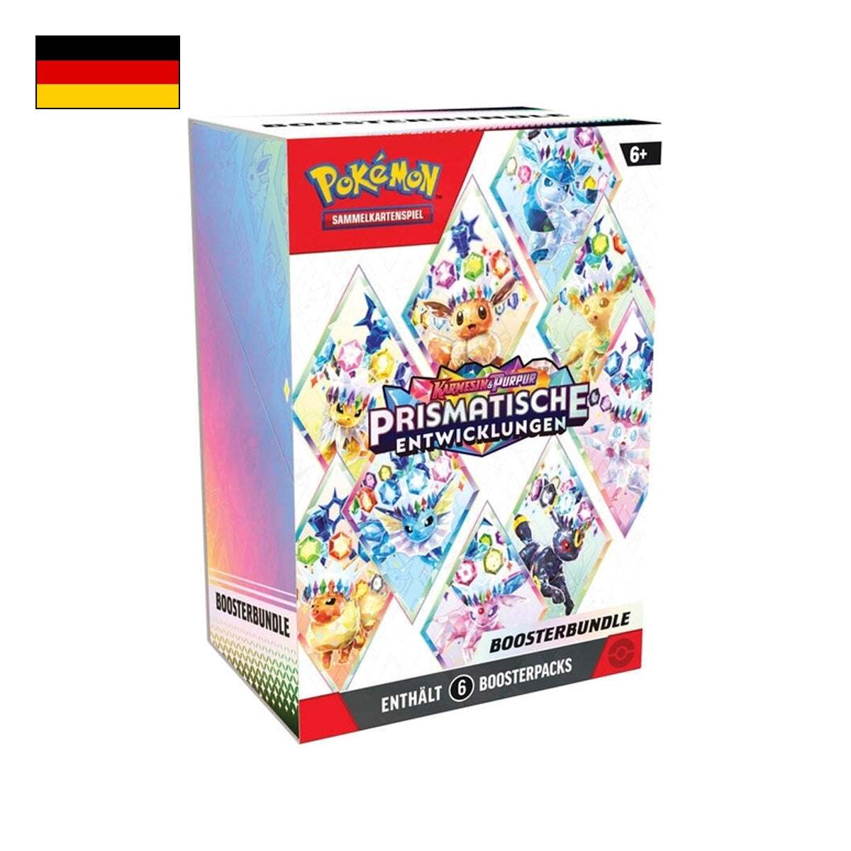 Pokémon: Prismatische Entwicklungen Boooster Bundle - Deutsch