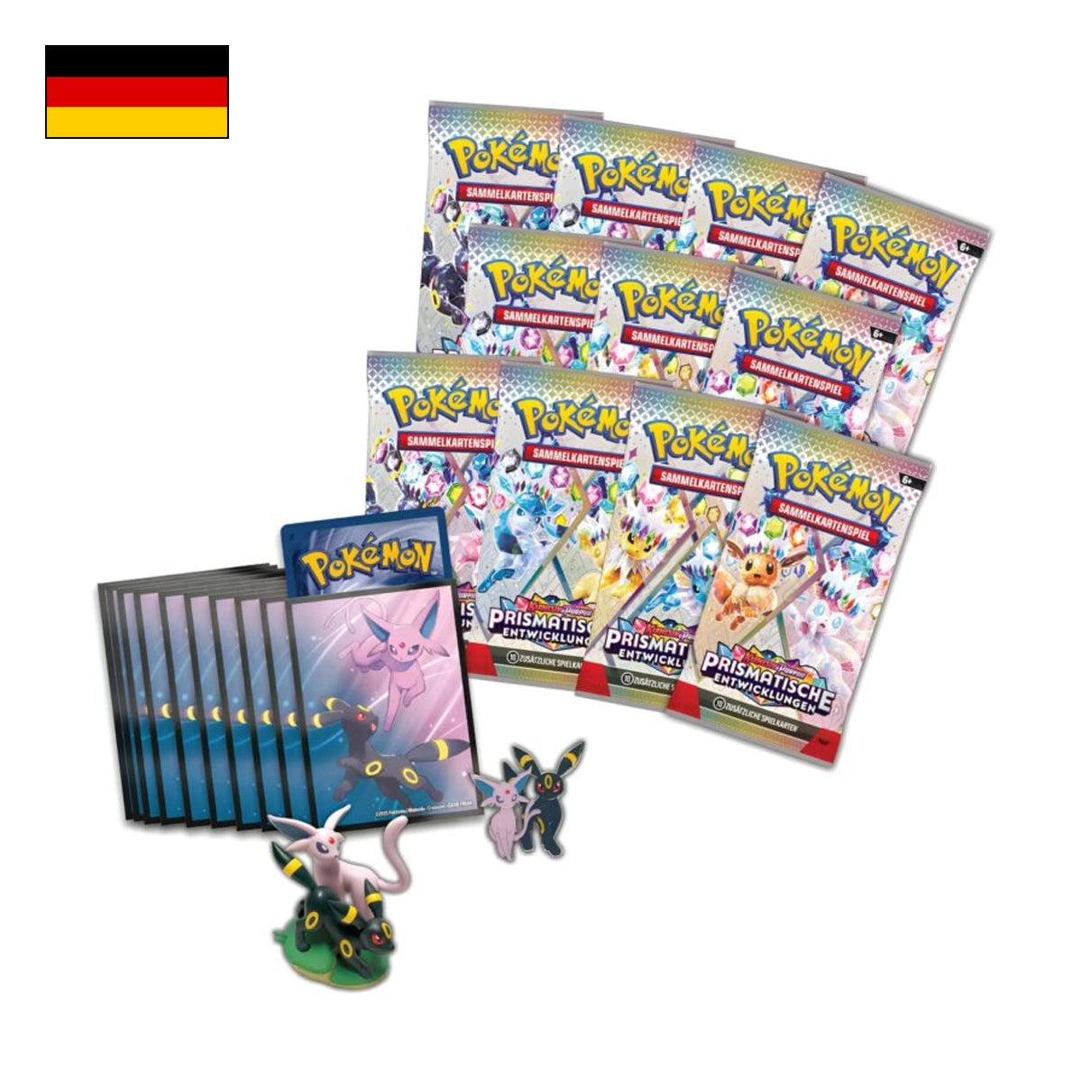 Pokémon: Prismatische Entwicklungen Premium Figuren Kollektion - Deutsch
