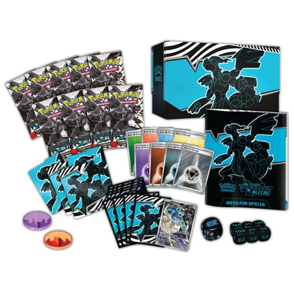 Pokémon: Schwarze Blitze Top Trainer Box - Deutsch