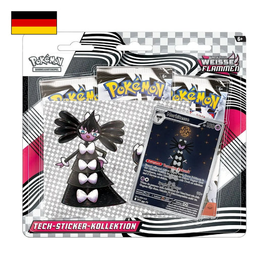 Pokémon: Weiße Flammen Tech Sticker Kollektion - Deutsch