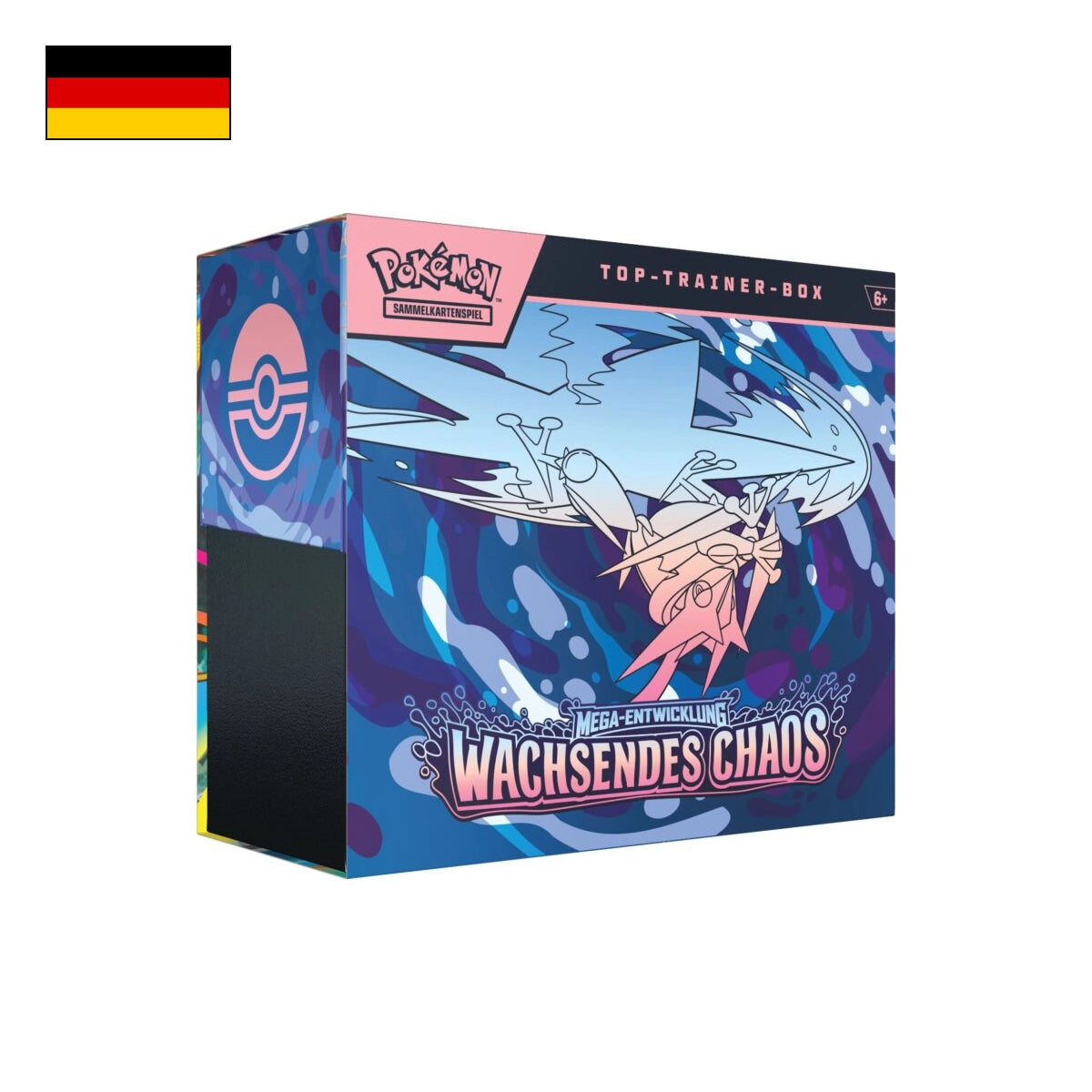 Pokémon: Wachsendes Chaos Top Trainer Box - Deutsch